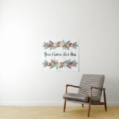 Custom Holiday Wedeption Winter Fotokabine Wandteppich (Beispiel (Horizontal))