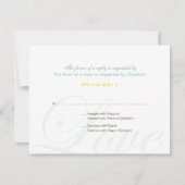 ::custom:Hollyhock & Ampersand Bilingual RSVP Card (Vorderseite)