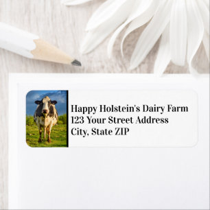Custom Holstein Cow Business