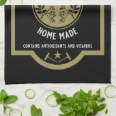 Custom Homemade Elderberry Geschirrtuch (Gefaltet)