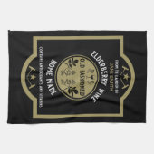 Custom Homemade Elderberry Geschirrtuch (Horizontal)