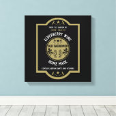 Custom Homemade Elderberry Leinwanddruck (Insitu (Holzboden))