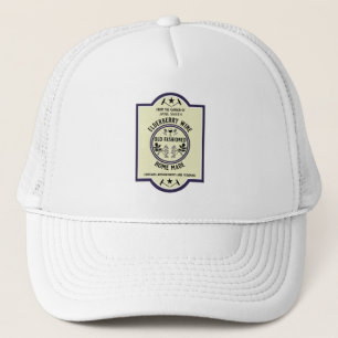 Custom Homemade Elderberry Truckerkappe