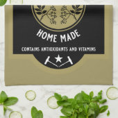 Custom Homemade Elderflower Geschirrtuch (Gefaltet)