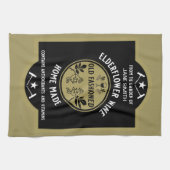 Custom Homemade Elderflower Geschirrtuch (Horizontal)