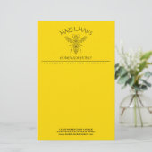 Custom Homemade Honey Briefpapier (Stehend Vorderseite)