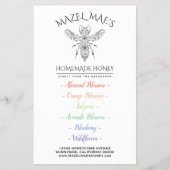 Custom Homemade Honey Flyer (Vorne)