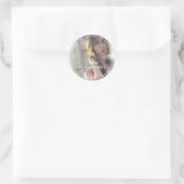 Custom Homemade Honey Foto Sweet Bubble Runder Aufkleber (Tasche)