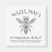 Custom Homemade Honey Magnet (Vorne)