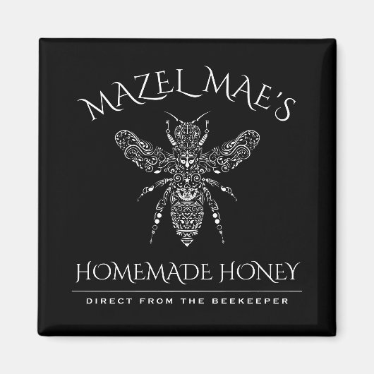 Custom Homemade Honey Magnet (Vorne)