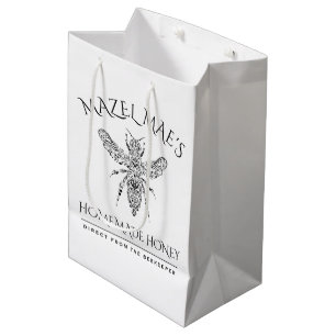 Custom Homemade Honey Mittlere Geschenktüte