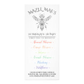 Custom Homemade Honey Werbekarte (Vorne)