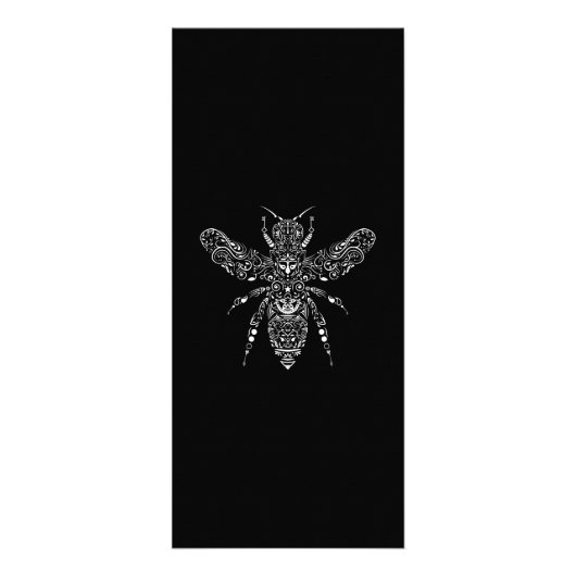 Custom Homemade Honey Werbekarte (Hinten)