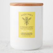 Custom Homemade Honig Flavor Lebensmitteletikett (Vorderseite)