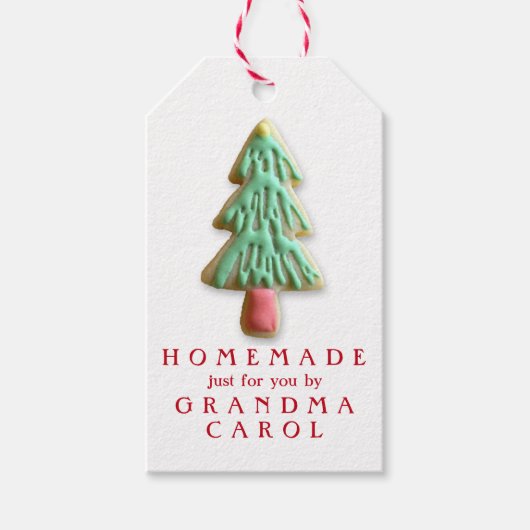 Custom Homemade nur für Sie Weihnachten Geschenkanhänger (Vorderseite)