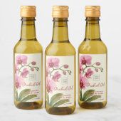 Custom Homemade Orchid Oil Label Weinetikett (Flaschen)