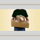 Custom Homemade Vielen Dank Berufliche Verpackung Runder Aufkleber