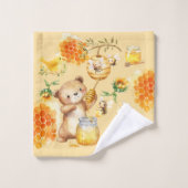 Custom Honey Bear Bear Kids Waschlappen (Waschlappen)
