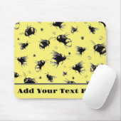 Custom Honey Bee Mouse Pad - Einzigartiges Geschen Mousepad (Mit Mouse)