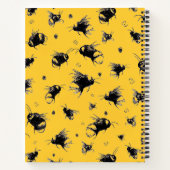Custom Honey Bee Notebook Geschenk für Mama oder F Notizblock (Rückseite)