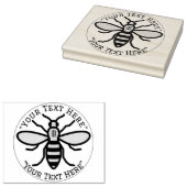 Custom Honey Bee Rubber Briefmarke Gummistempel (Stempel)