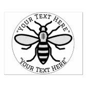 Custom Honey Bee Rubber Briefmarke Gummistempel (Prägung)