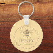 Custom Honey Business Promotional Schlüsselanhänger (Rückseite)