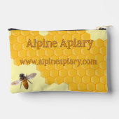 Custom Honey Geld kleine Unternehmen Geld Zubehörtasche (Rückseite)