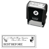 Custom Honey Stamp Durability Date Permastempel (Beispiel)