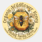 Custom Honey Sticker (Vorderseite)