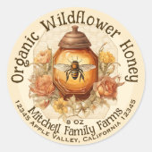 Custom Honey Sticker (Vorderseite)