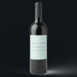 Custom HoneyMoon Weinetikett<br><div class="desc">Custom HoneyMoon Flasche Label Schöne individuelle Etiketten für Wein oder Champignons Flaschen für jeden besondere Anlass. Digitale Kunst von T.R.Sapp</div>