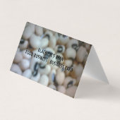 CUSTOM HORIZONTAL PATENT FOLGENDE GESCHÄFTSKARTE VISITENKARTEN (Rückseite)