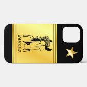 Custom Horse Apple IPhone 12 (Tough) Handy Case (Rückseite (Horizontal))