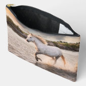 Custom Horse Foto Personalisiert Reittiere Zubehörtasche (Offen)