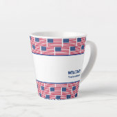 Custom Hospitality USA Flag Milchtasse (Rechte Ecke)