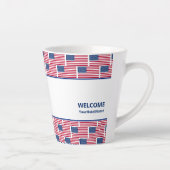 Custom Hospitality USA Flag Milchtasse (Rechts)