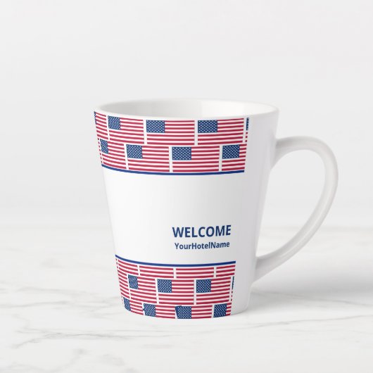 Custom Hospitality USA Flag Milchtasse (Rechts)