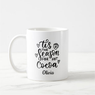 Custom Hot Cocoa Weihnachtsfeier - Personalisierte Kaffeetasse