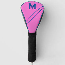 Custom Hot Pink Golf Club Head Cover Headcover
