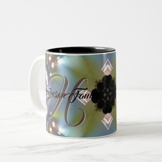 Custom Hot-Schokolade-Becher Zweifarbige Tasse (Vorderseite Links)