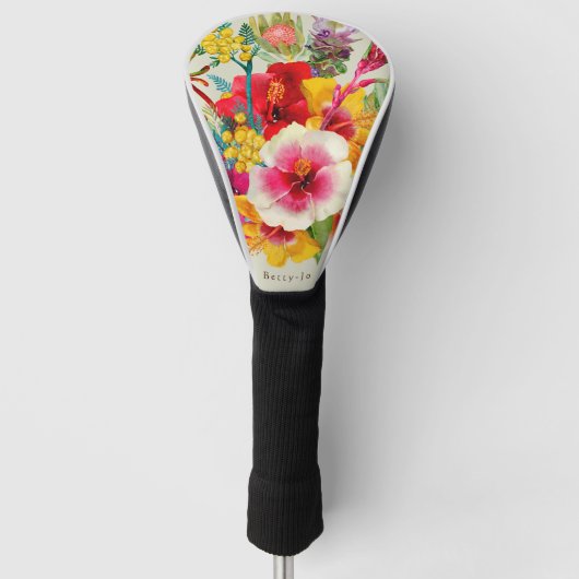 Custom Hot Tropical Blogs Golf Headcover (Vorderseite)