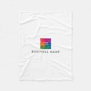 Custom Hotel Guest House Motel Hostel Logo hier Fleecedecke