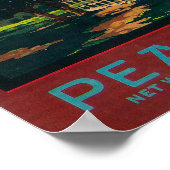 Custom House Peak Crate LabelMonterey, CA Poster (Ecke)