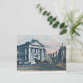 Custom House Square, Neuseeland Vintage Postkarte (Stehend Vorderseite)