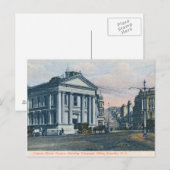 Custom House Square, Neuseeland Vintage Postkarte (Vorne/Hinten)