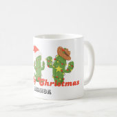 Custom Howdy Weihnachts-Tasse Kaffeetasse (VorderseiteRechts)