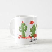 Custom Howdy Weihnachts-Tasse Kaffeetasse (Vorderseite Links)
