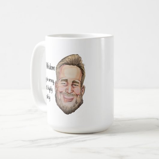 Custom Hubby - 15 oz. Mug Kaffeetasse (Vorderseite Links)