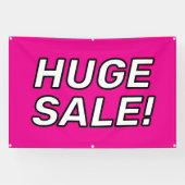 Custom HUGE SALE! Banner (Horizontal)
